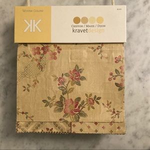 Kravet Fabric Sample Book Woven Colors Chiffon / Maize / Dijon